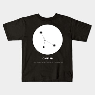 Cancer Zodiac Kids T-Shirt